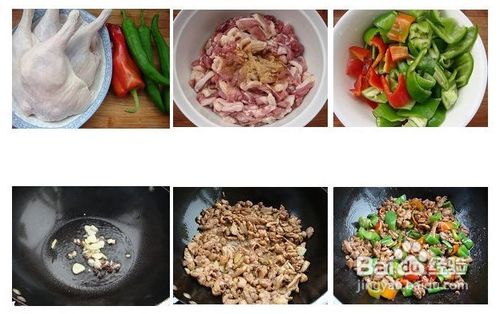 夏日下饭小炒——青椒炒鸭肉的烹调方法