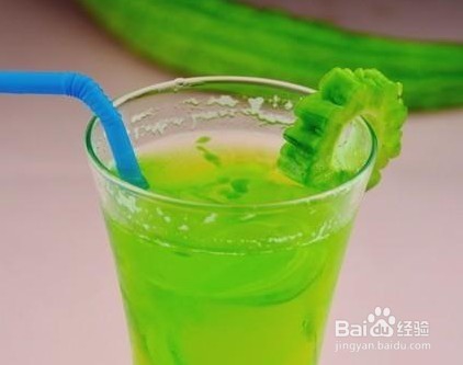 你知道苦瓜减肥有没有效果自制苦瓜汁安全又放心