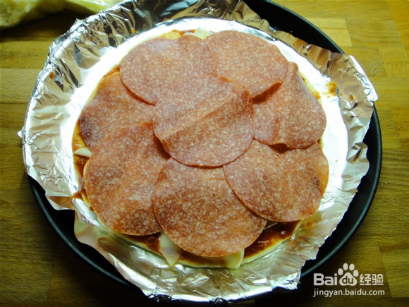 意大利香肠比萨简易版