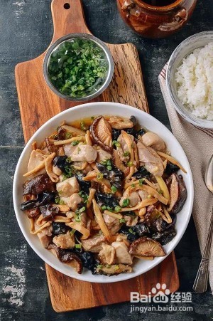 怎么做香菇蒸鸡腿肉