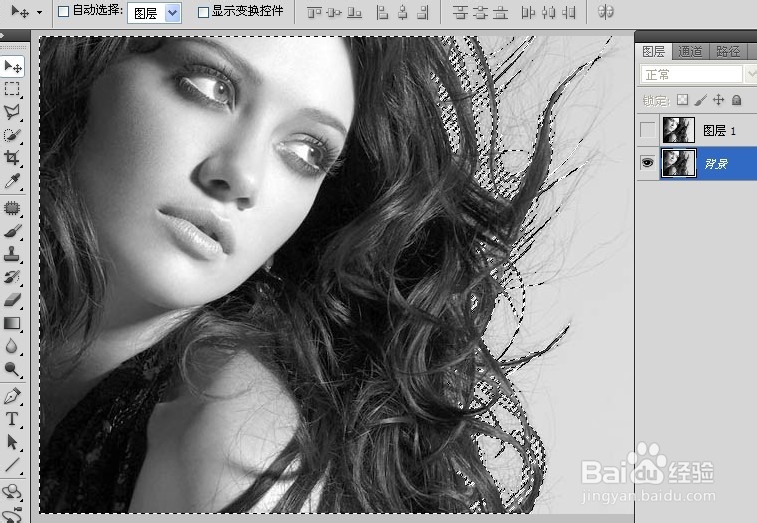 Photoshop技巧：[2]如何抠头发？