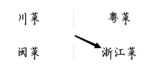 高德地图怎样找到浙江菜