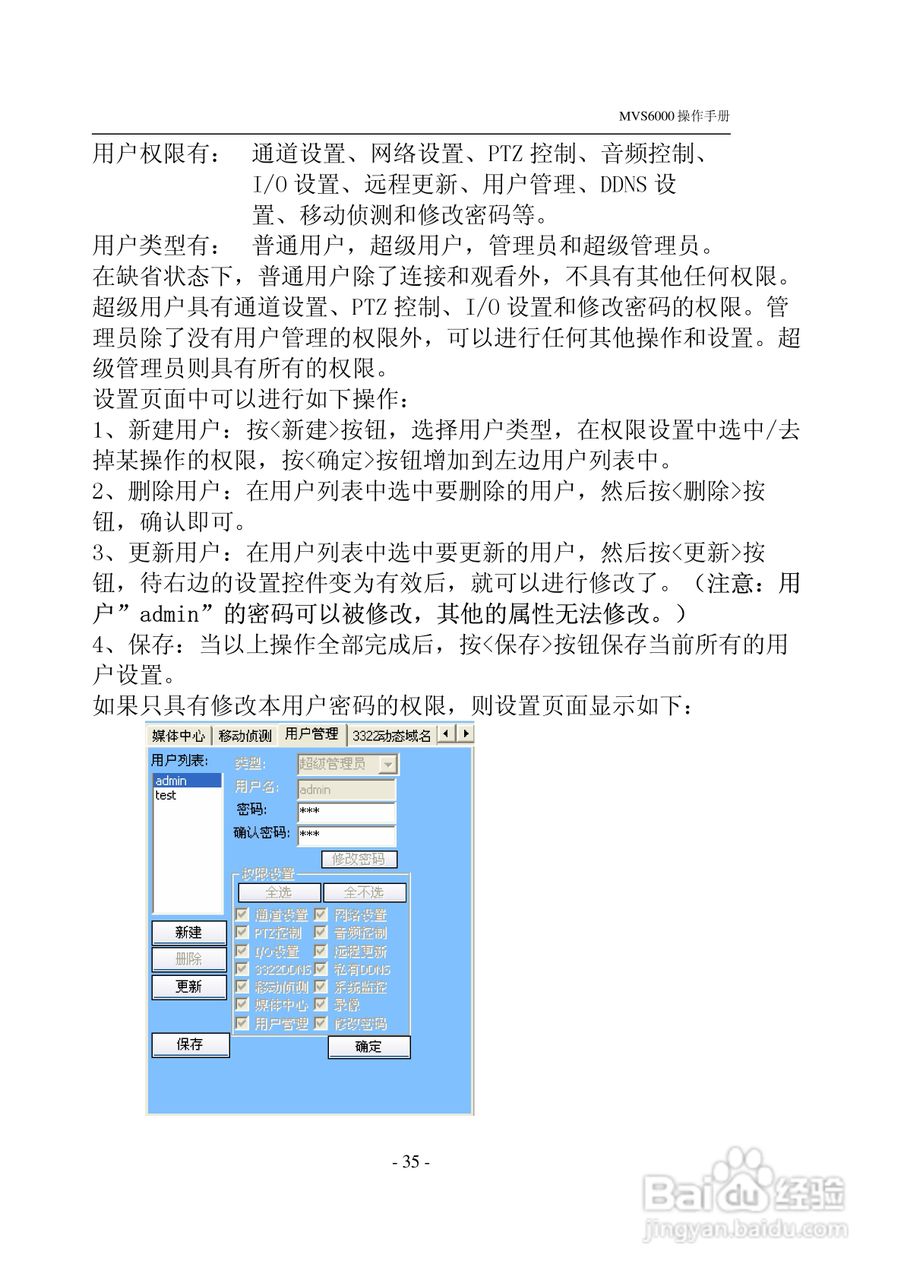 MVS6000网络视频服务器使用手册:[4]