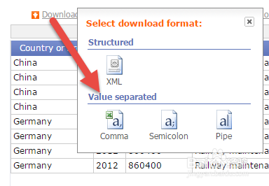 信息采集：从UNdata下载数据