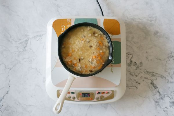 梭子蟹蒸糯米饭