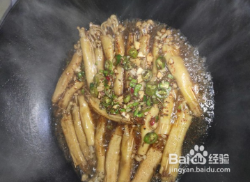 烧烤味的金针菇