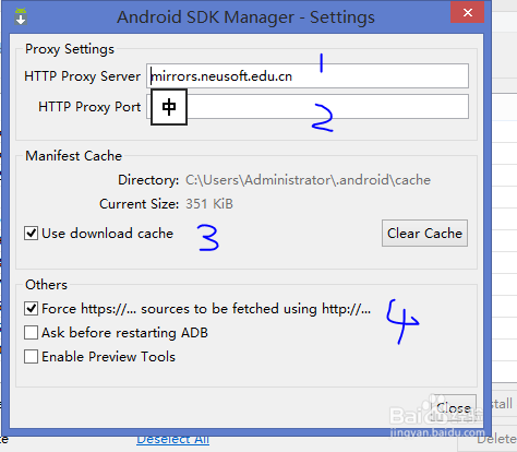 简单的方法解决android SDK更新慢