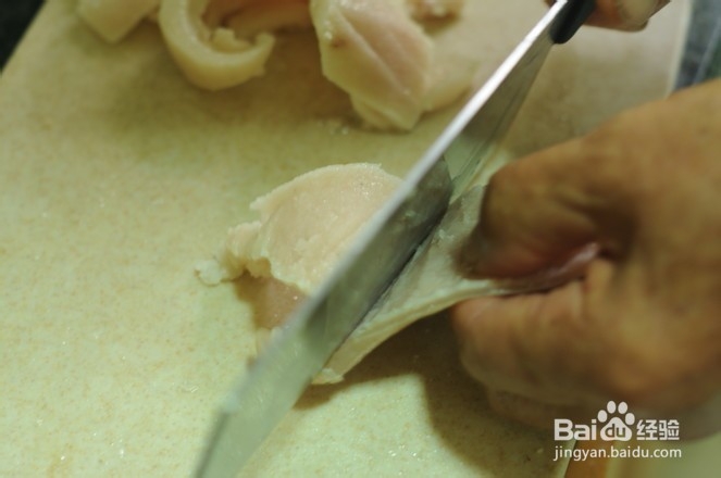 教你做双色水晶猪皮冻