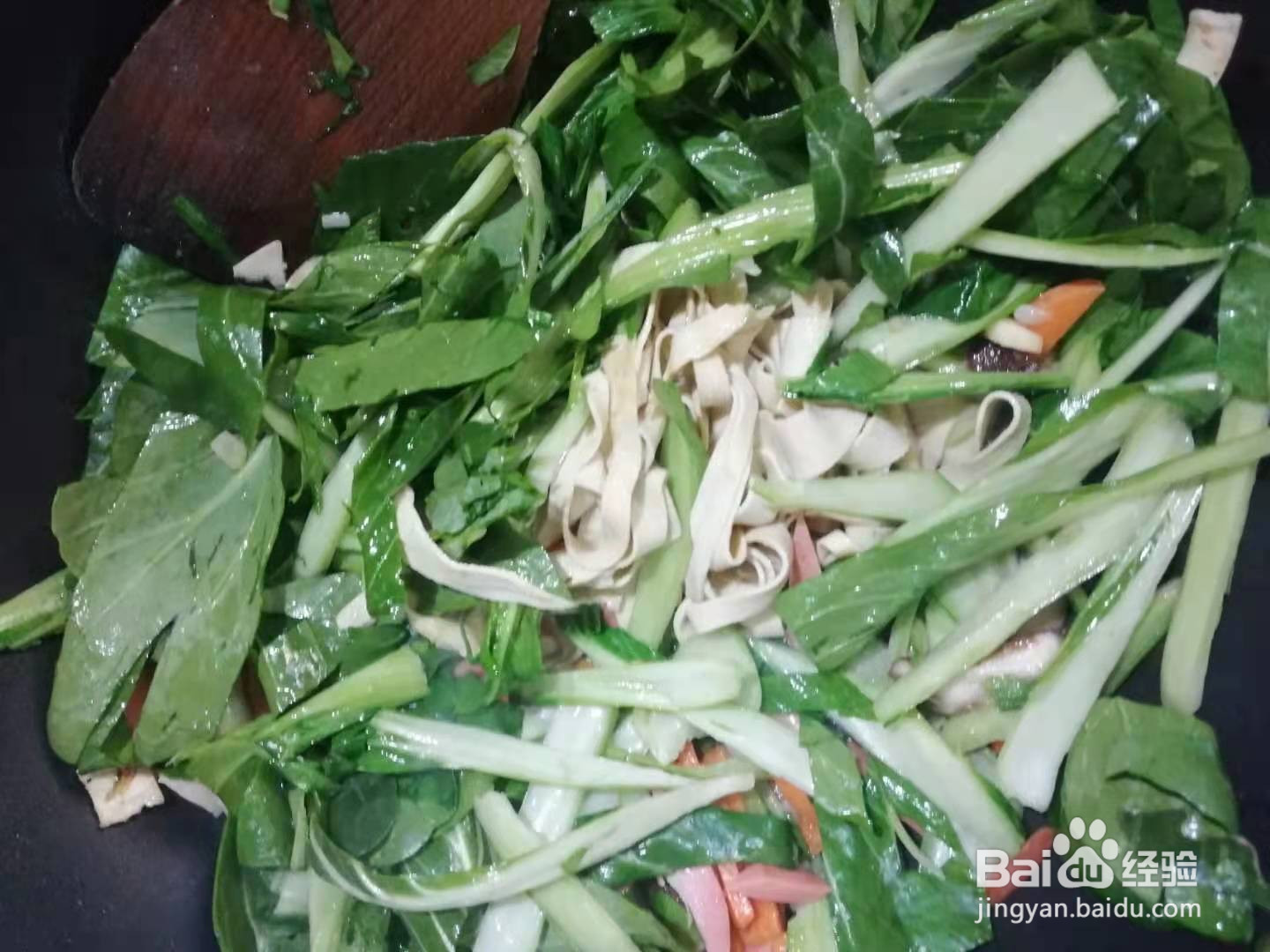 青菜炒千张怎么做好吃