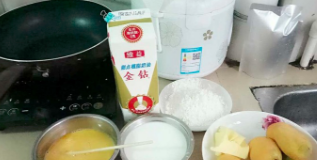 芒果千层蛋糕制作步骤