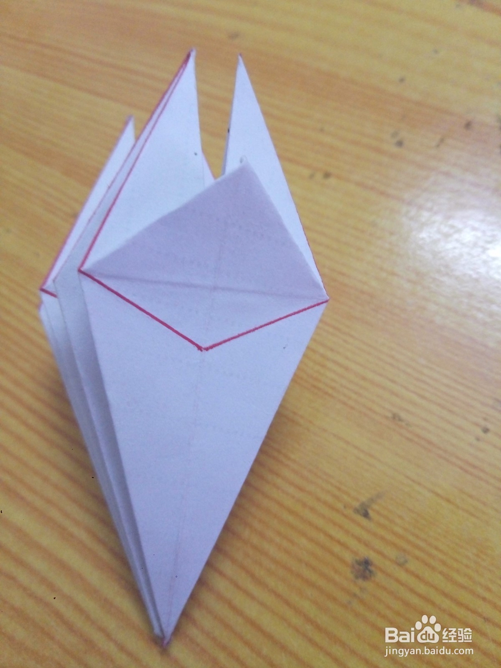 百合花折纸花教程