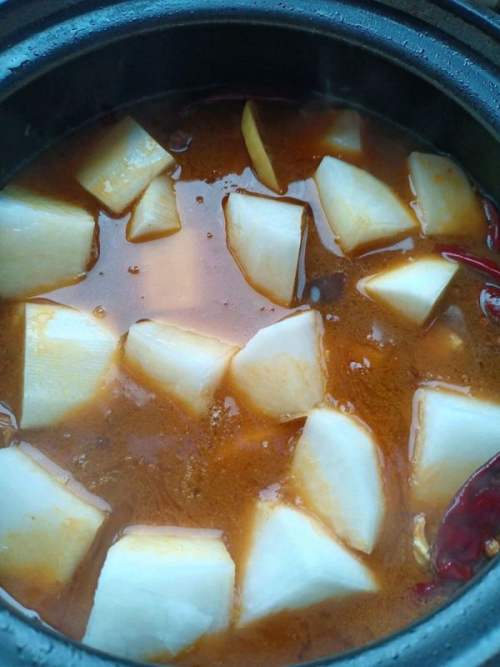 红烧羊肉炖萝卜