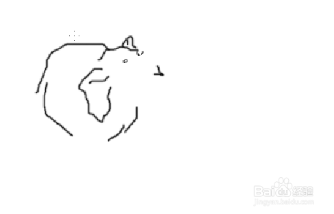 photoshop画大象喂小象