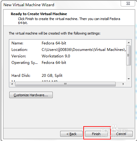 Fedora操作系统如何在虚拟机VMware上安装使用