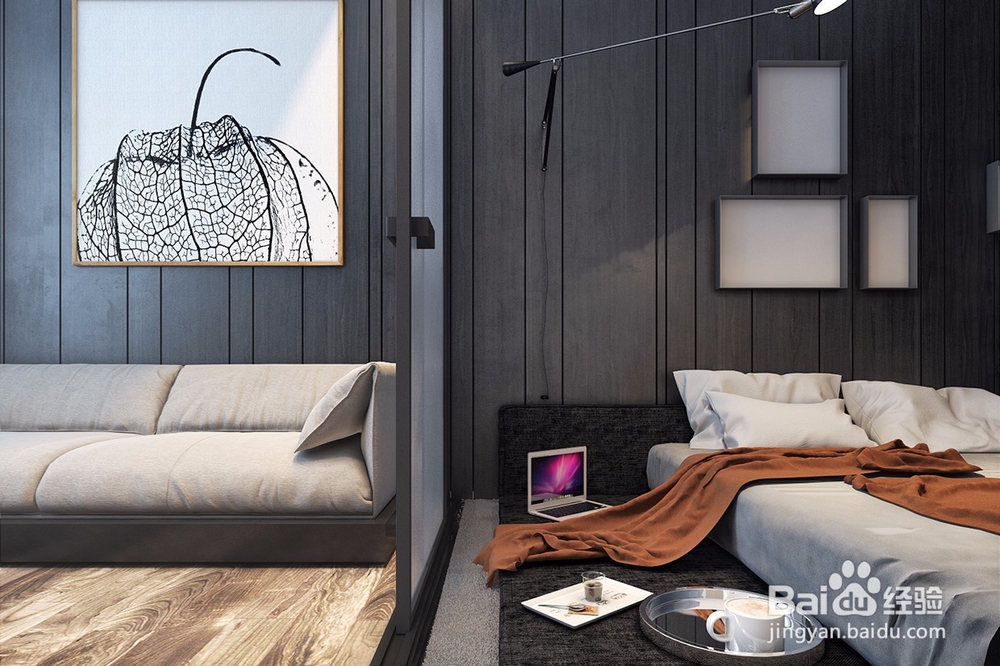 大胆的装饰主题,小公寓的软装设计