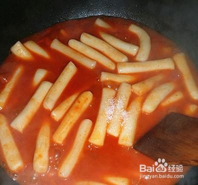 韩式辣年糕的做法