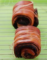 腊肉卷和元宝饭