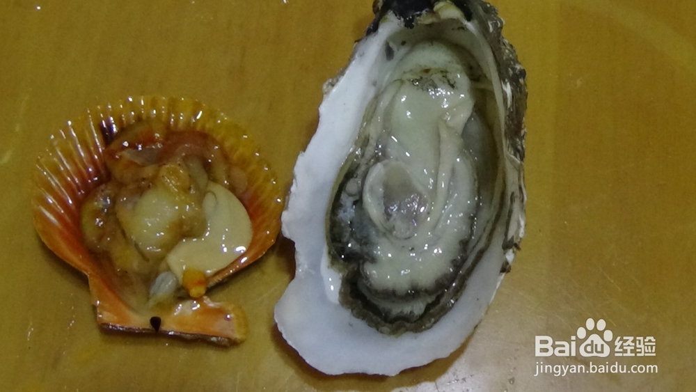 蒜蓉生蚝，粉丝扇贝