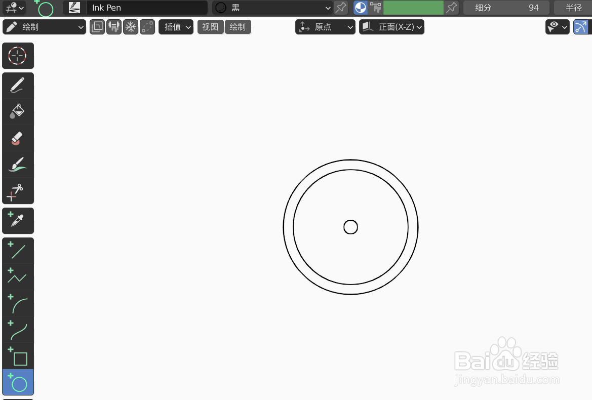 如何使用blender2.9快速设计手表2D简图模型