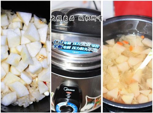 不用泡的食材“快手版”—银耳莲子雪梨汤