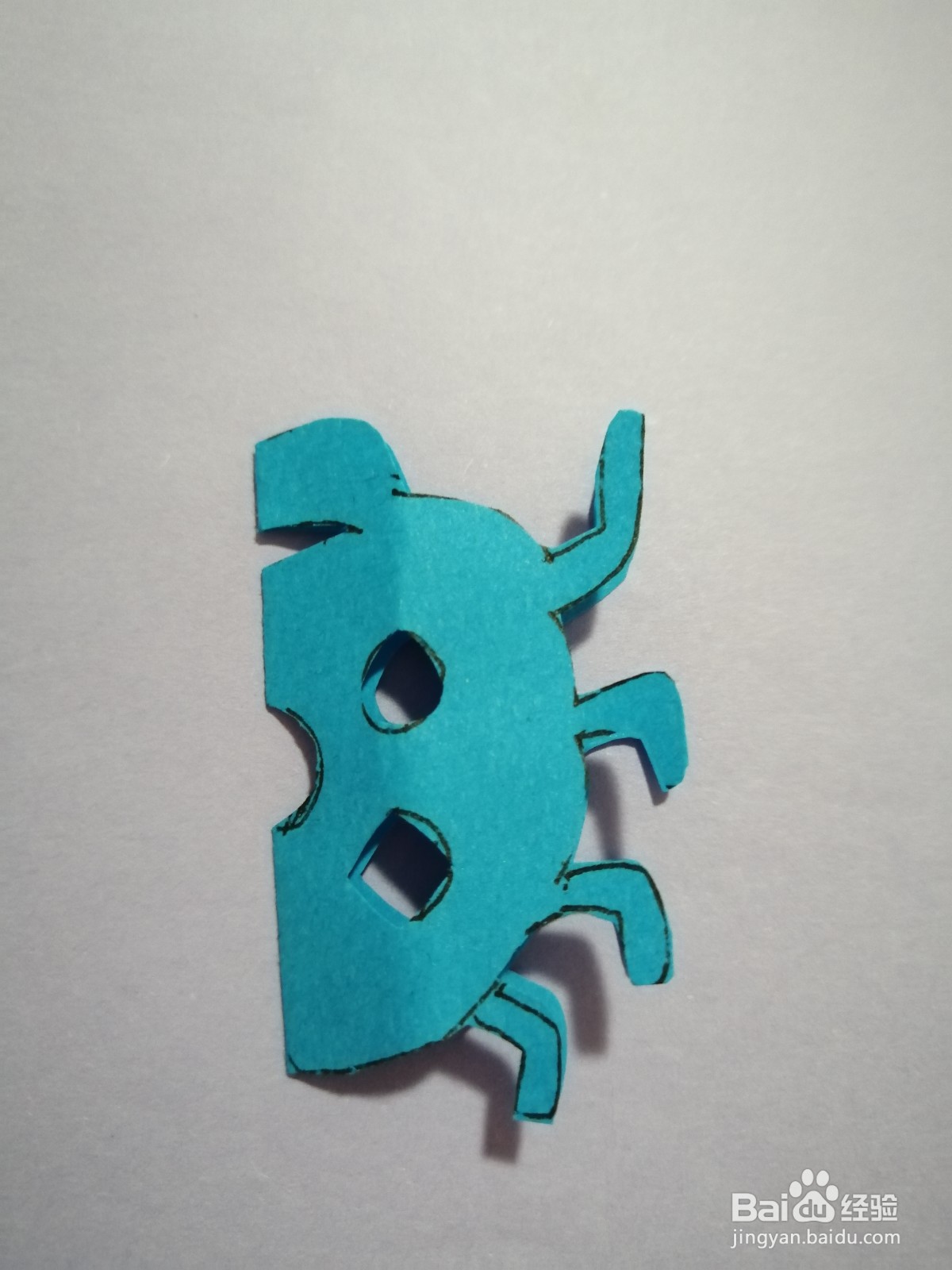 可爱的小瓢虫怎么剪