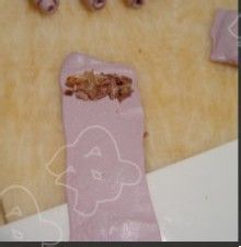 如何用十五分钟搞掂发酵早餐饼——紫薯培根煎饼