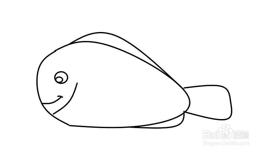黄颡鱼手绘图片