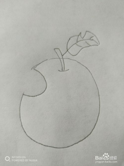 简单的苹果怎么画（七）