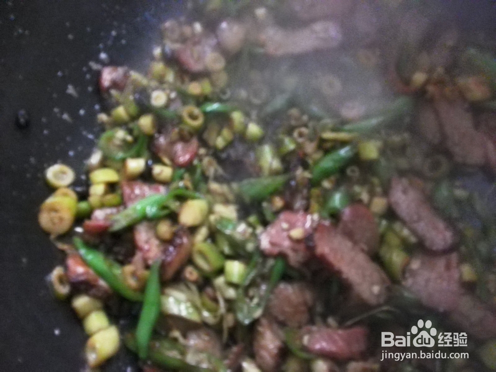家常菜&小竹笋青椒炒腊肉