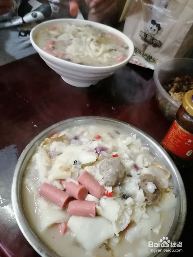 毫无压力做蛋红薯粉皮