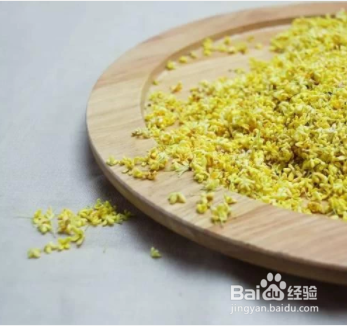桂花怎么做成香包