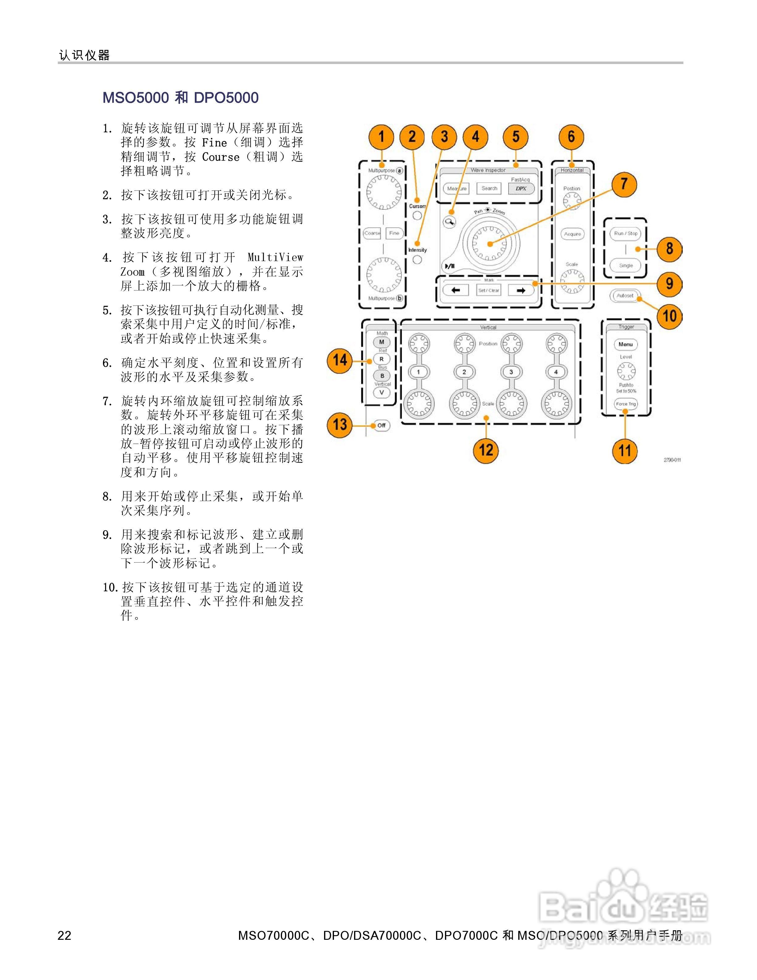 泰克DPO5034数字示波器用户手册:[5]