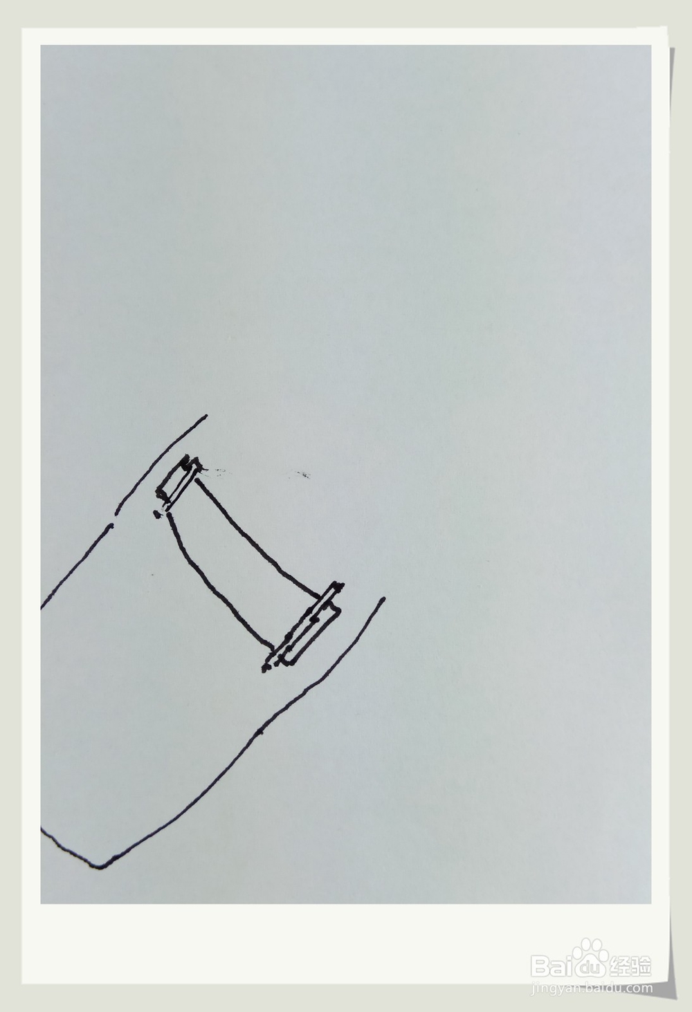 怎样画钢笔画“擦板”？