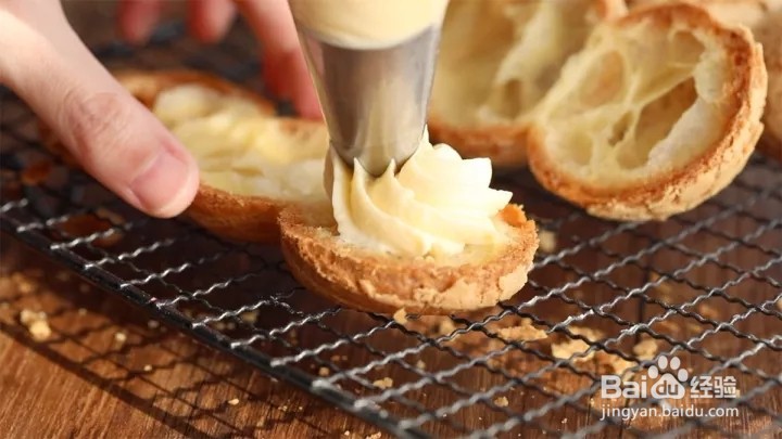 花生酥皮泡芙怎么做