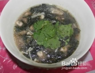 紫菜海蛎面的做法