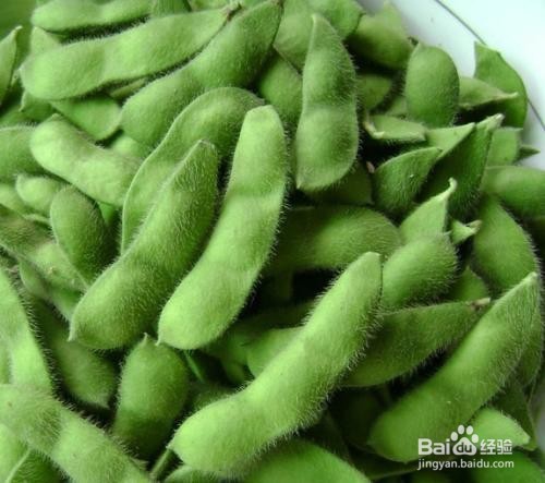 凉拌毛豆的做法
