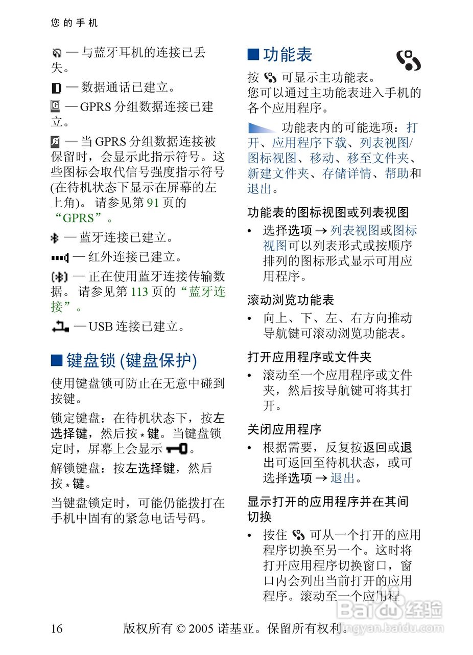 诺基亚3230手机使用说明书:[2]