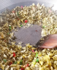 肉末腌菜的做法