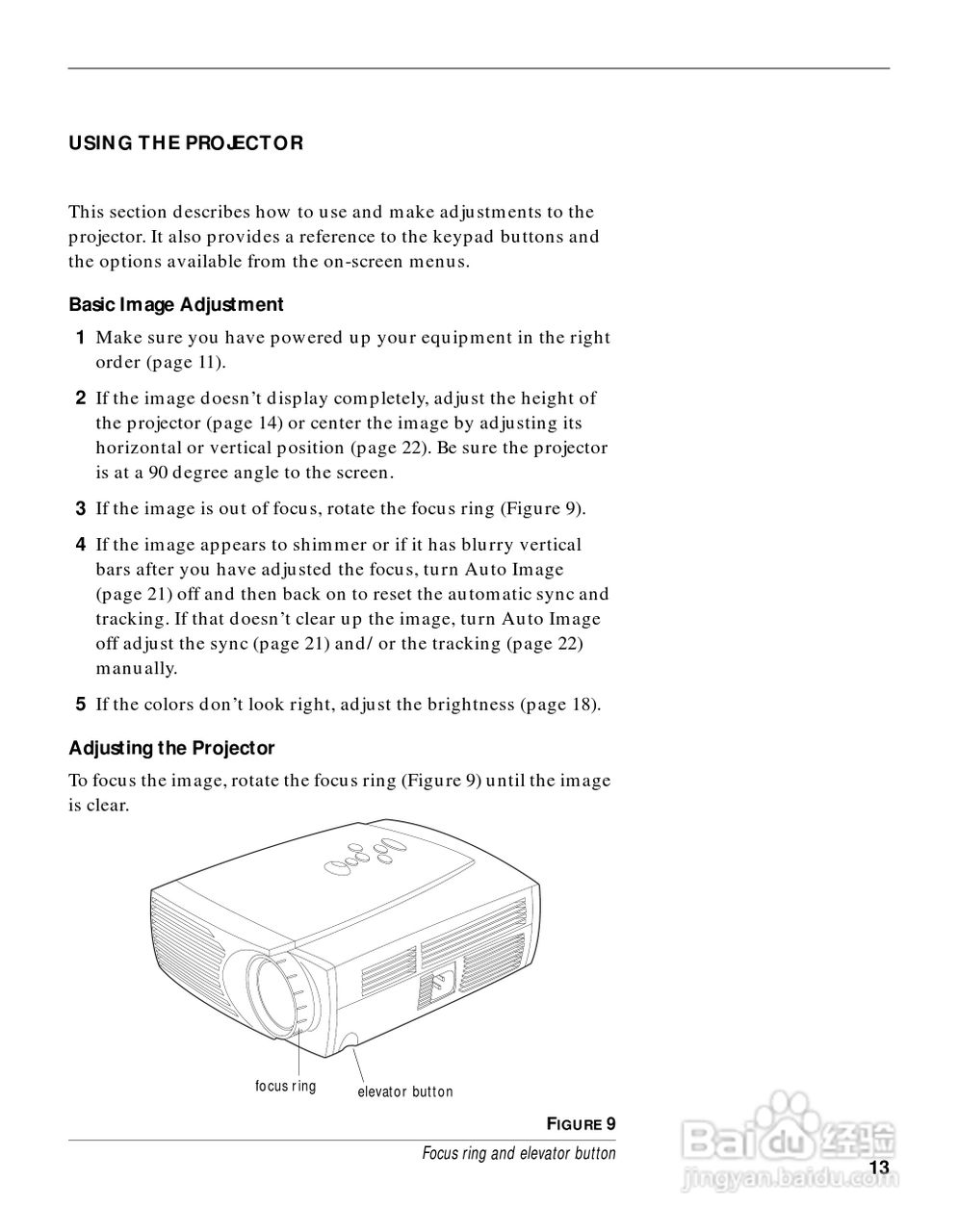 富可视 LP400投影机说明书:[2]