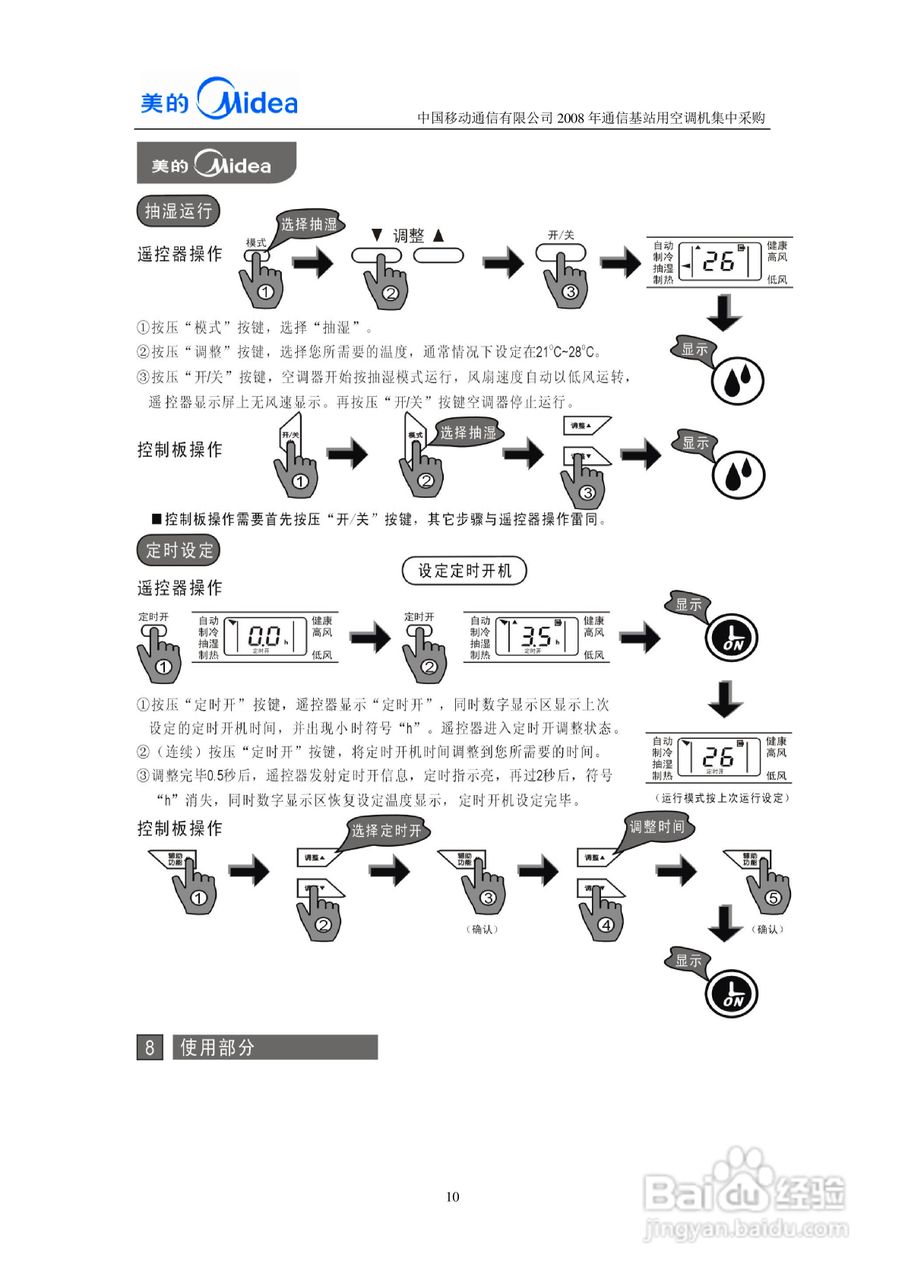 美的KFR-120W/S-571L空调器安装使用说明书:[1]