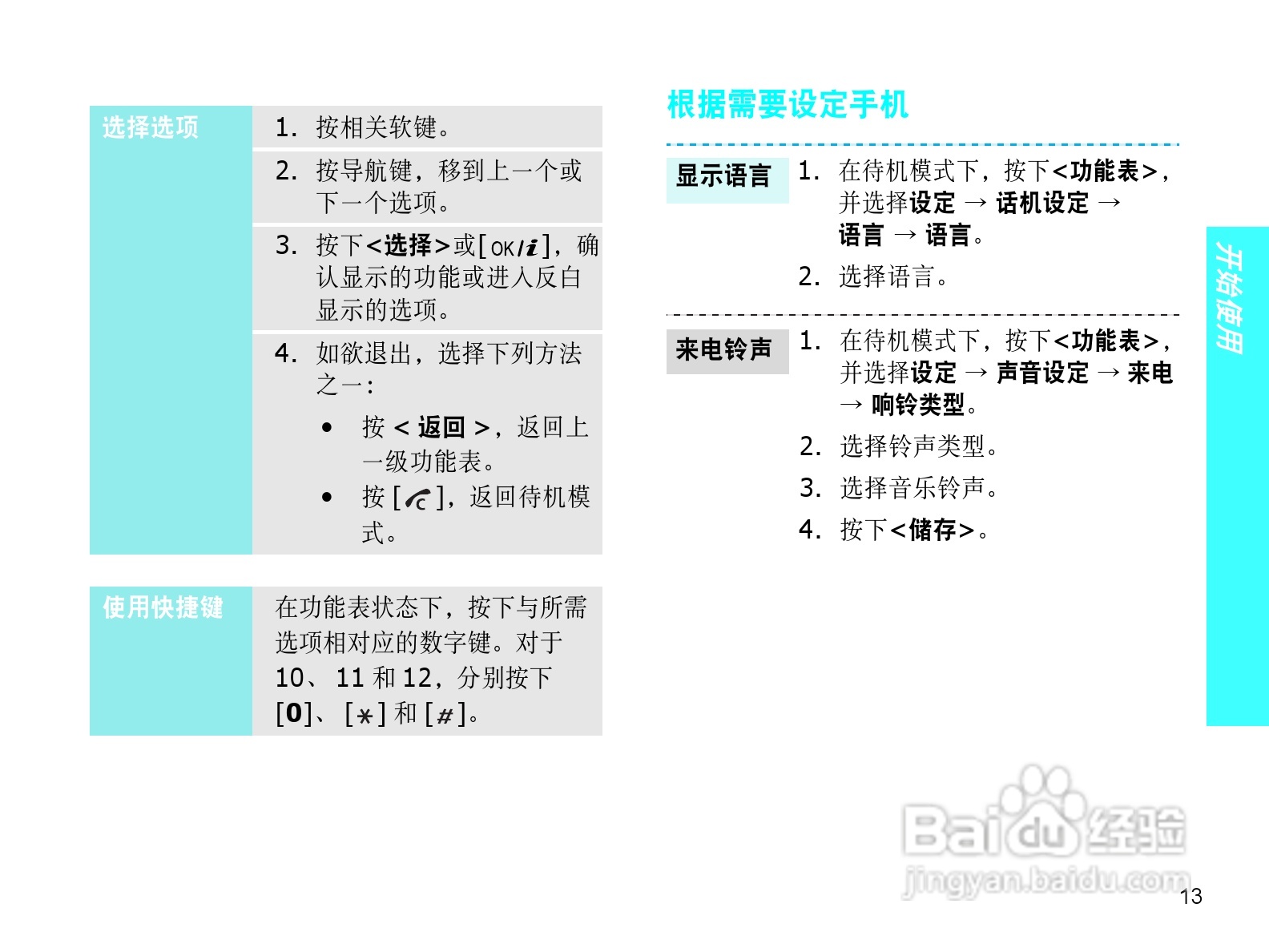 三星SGH-E908手机使用说明书:[2]