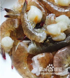 香虾干贝海鲜粥的做法