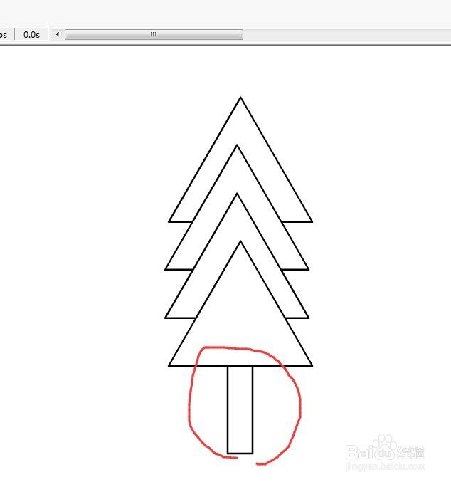 如何用Flash绘制一棵松树教程