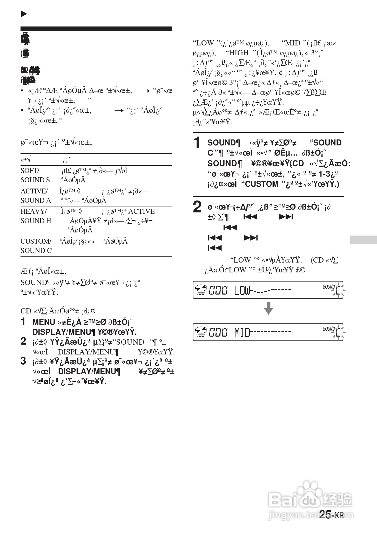 SONY DNE900LS随身听使用说明书:[11]