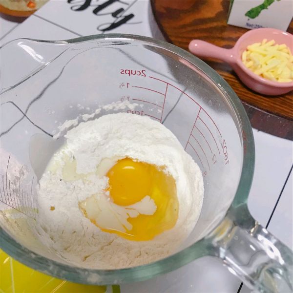 香蕉芝士夹心松饼