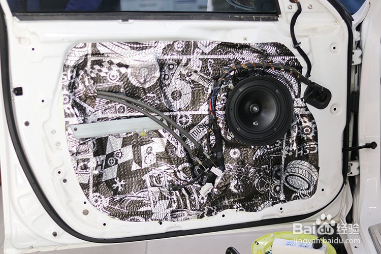 哈尔滨起亚K5汽车音响改装隔音升级案例