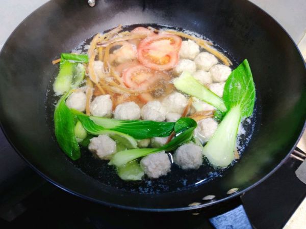 老少皆宜团团圆圆肉丸汤