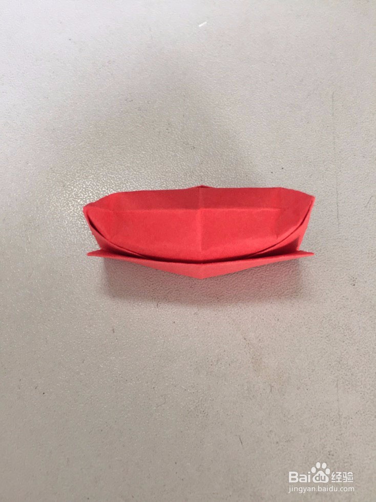 幼儿书生帽子亲子折纸