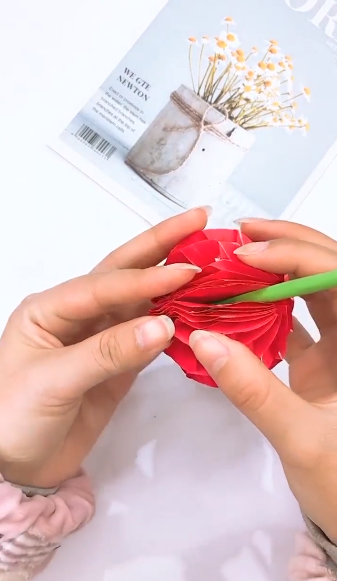 儿童手工立体苹果怎么做