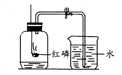 红磷燃烧实验集气瓶中水的作用